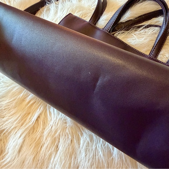 Telfar Medium Eggplant Shopping Bag - Picture 9 of 12